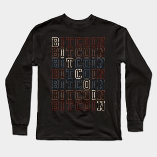 The Power of Crypto Letters Long Sleeve T-Shirt